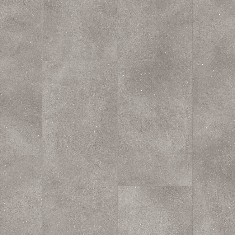 Пвх-плитка Clix Floor Tiles CXCL 40196 Бетон серый шлифованный в &quot;Хоттабыче&quot; 